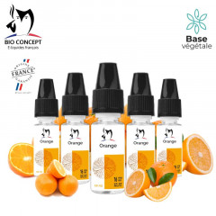 Lot de 5 e-liquides Orange Bioconcept