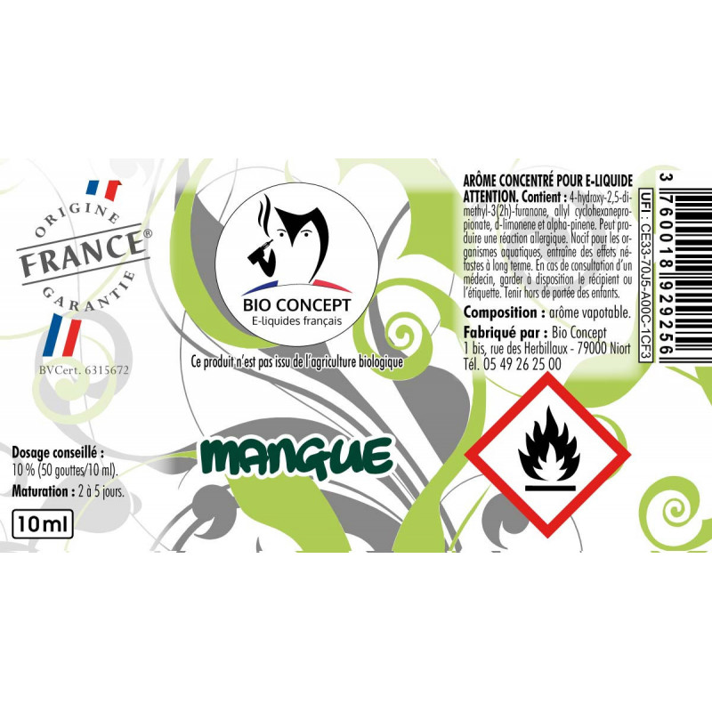 Mangue Arôme DIY pour E-liquide