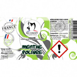 Menthe Polaire Arôme naturel DIY pour E-liquide