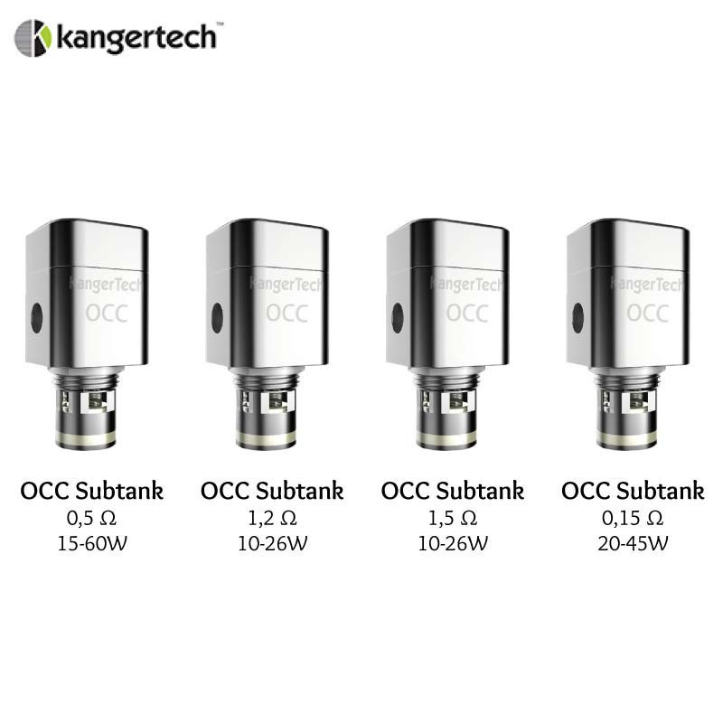 Résistances Subtank OCC (Boîte de 5) | KangerTech