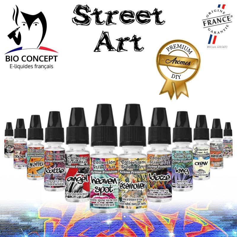 Street Art - Gamme complète - Arôme DIY pour E-liquide Street Art - Gamme complète - Arôme DIY pour E-liquide