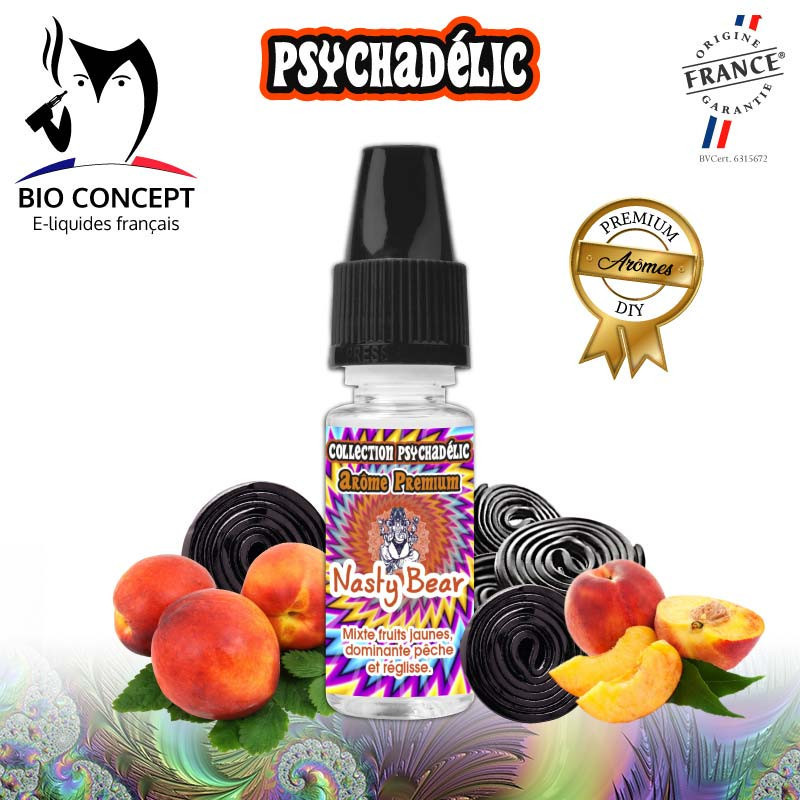 Nasty Bear - Psychadelic - Arôme DIY pour E-liquide Nasty Bear - Psychadelic - Arôme DIY pour E-liquide