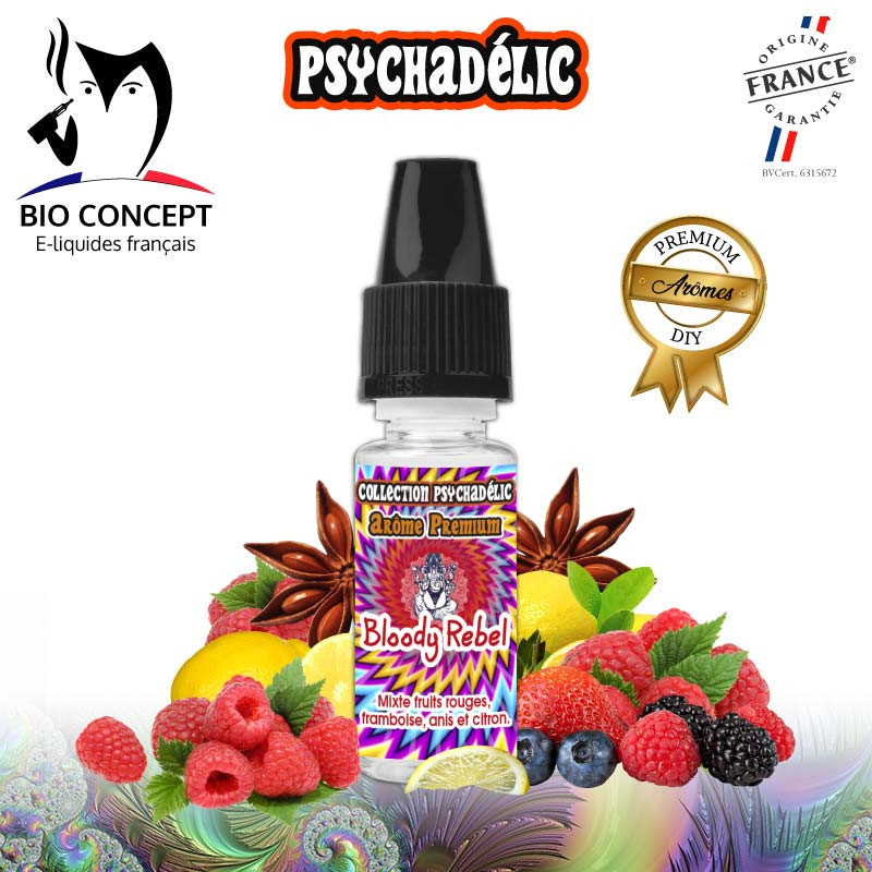 Bloody Rebel - Psychadelic - Arôme DIY pour E-liquide Bloody Rebel - Psychadelic - Arôme DIY pour E-liquide