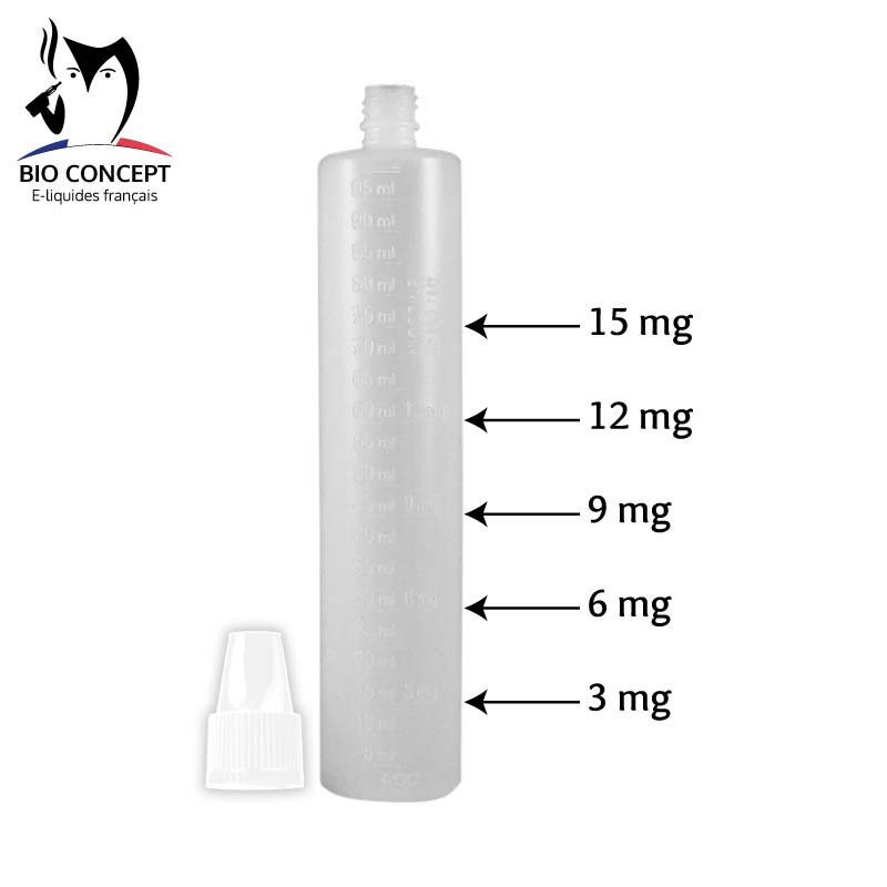 Flacon PET 10ml vide pour eliquide