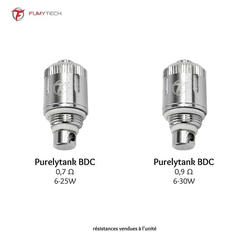 Résistances Purelytank BDC Fumytech