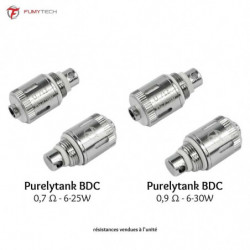 Résistances Purelytank BDC (boîte de 5) | Fumytech