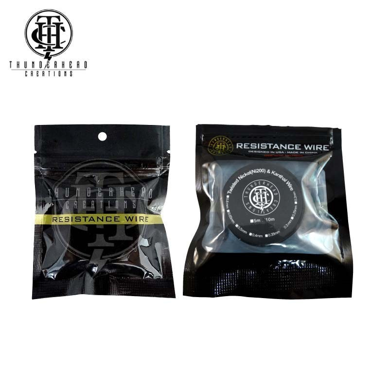 Fil résistif Twisted Nickel (Ni 200) et Kanthal Wire - Thunderhead