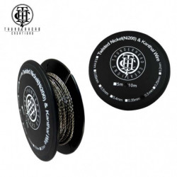 Fil résistif Twisted Nickel (Ni 200) et Kanthal Wire - Thunderhead