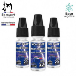 booster nicotine Sel de nicotine - Lot de 15 Nico Shoot