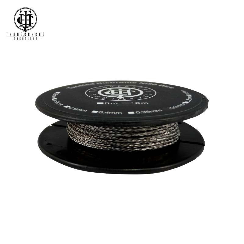 Fil résistif Twisted Nichrome Ni80 Wire - Thunderhead Fil résistif Twisted Nichrome Ni80 Wire - Thunderhead