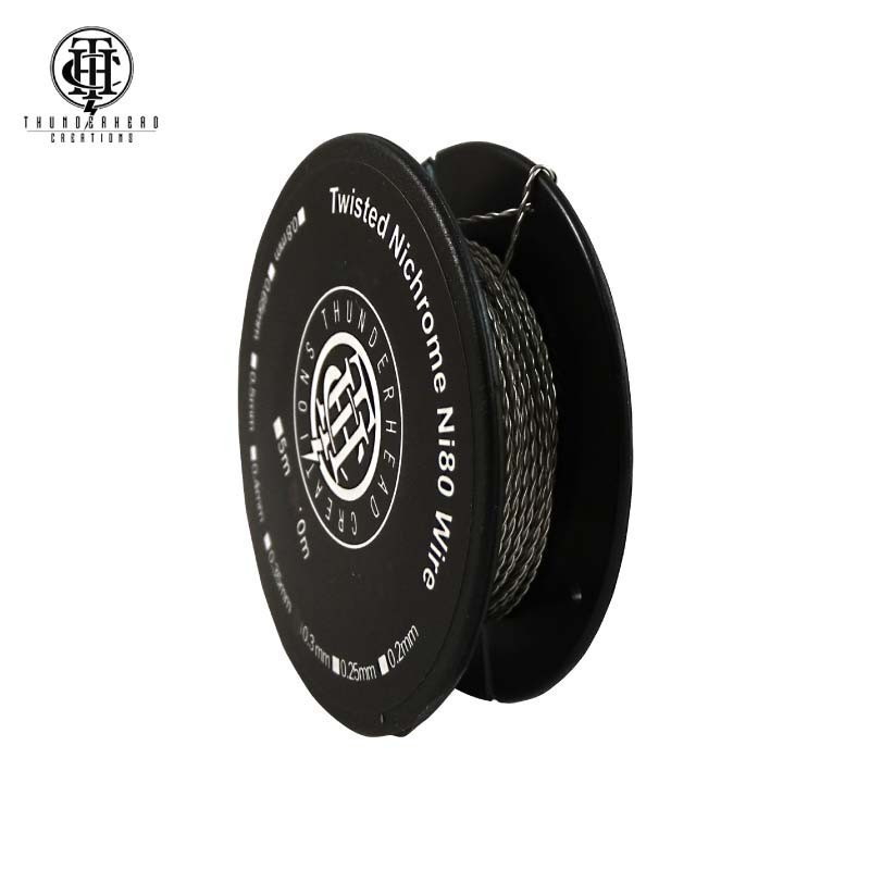 Fil résistif Twisted Nichrome Ni80 Wire - Thunderhead