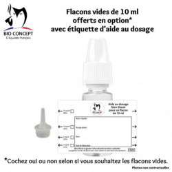 Pack DIY Sel de nicotine 10 mg/ml : 1 base DIY 140 ml et 18 NicoShoot® au sel de nicotine