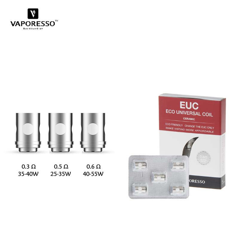 Résistances EUC Ceramic Vaporesso