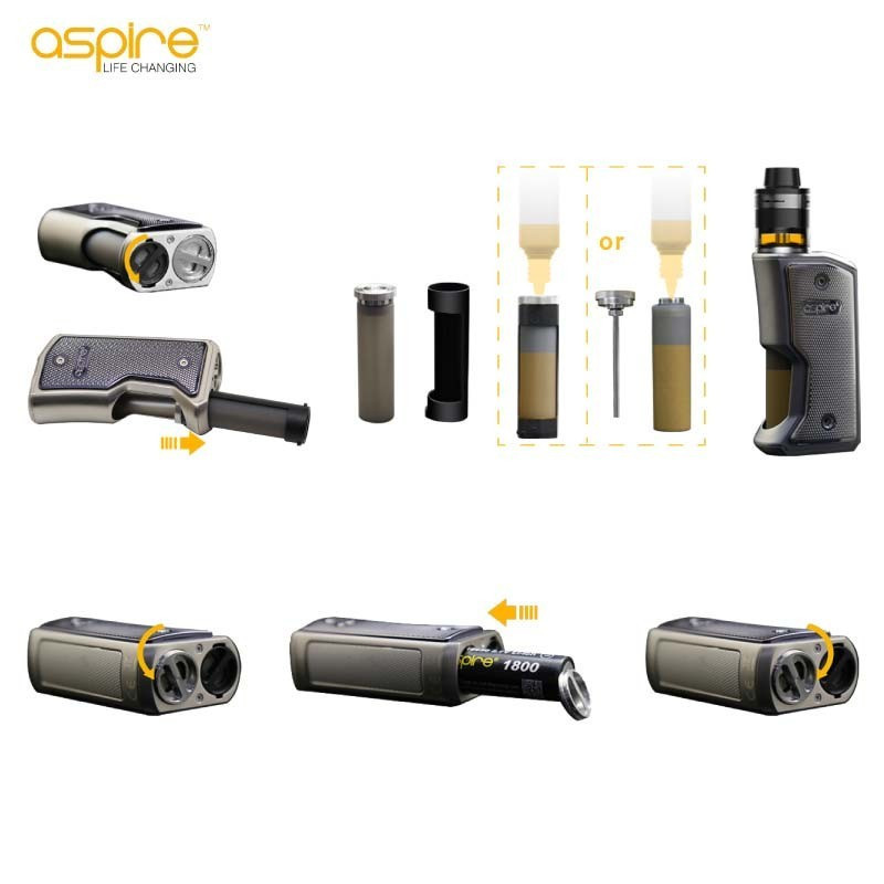 Kit Squonk Feedlink Revvo - Aspire
