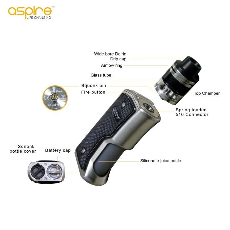 Kit Squonk Feedlink Revvo - Aspire