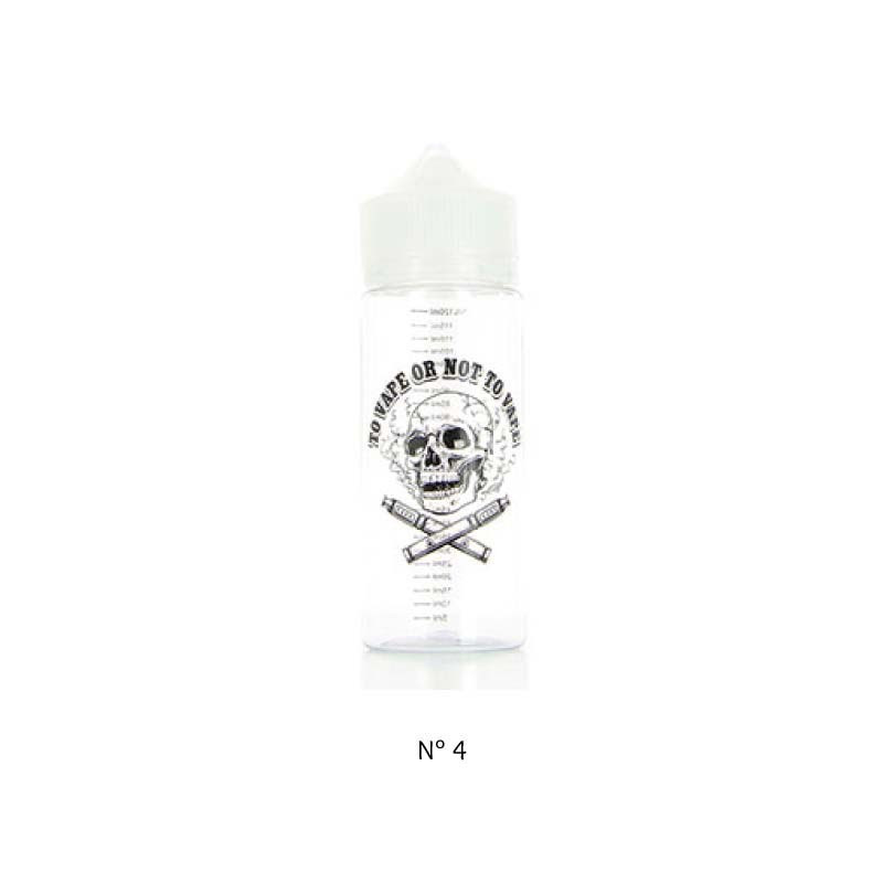 Flacon Art Work Chubby gradué et illustré de 70 et 120ml pour préparation  DIY eliquides e-cigarettes