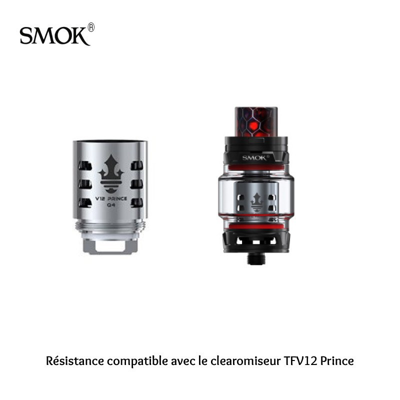 Résistances clearomiseur TFV12 Prince P-Tank (boîte de 3) | SmokTech