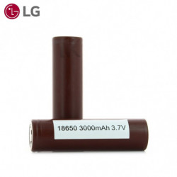 2 Accus 18650 LG