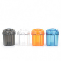 Boitier rangement 6 accus 18650 en plastique