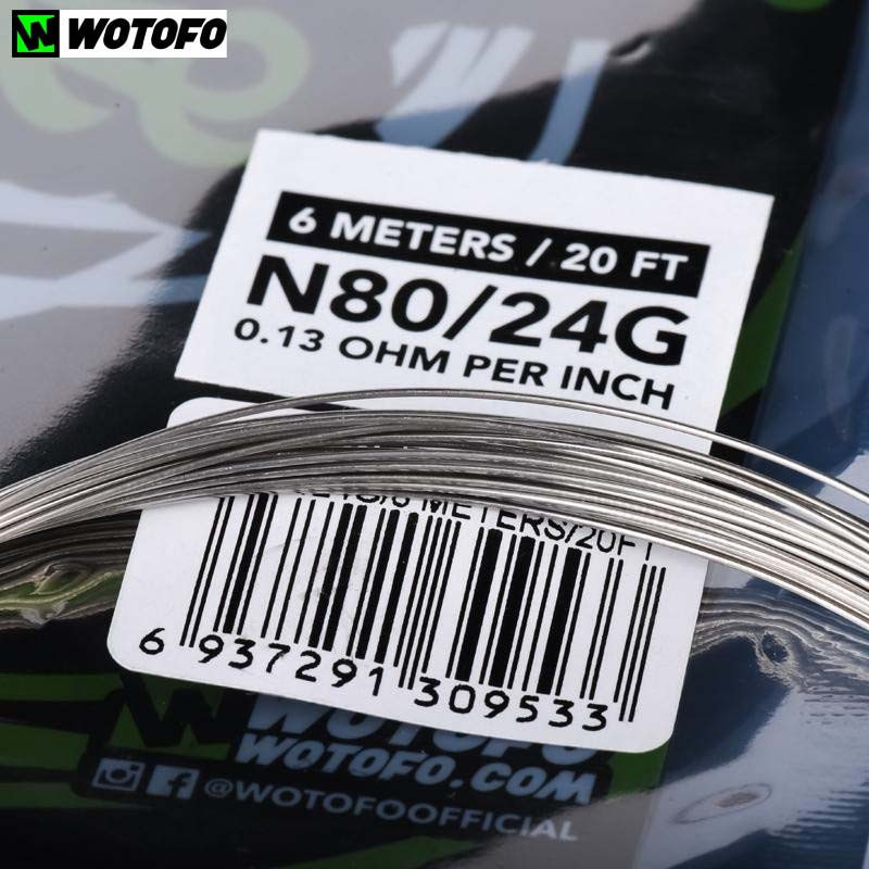 Fil résistif Ni80 Competition - Wotofo