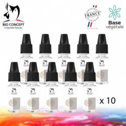 Lot de 10 e-liquides BioConcept