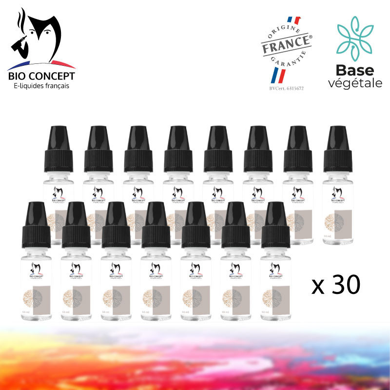 Lot de 30 e-liquides BioConcept