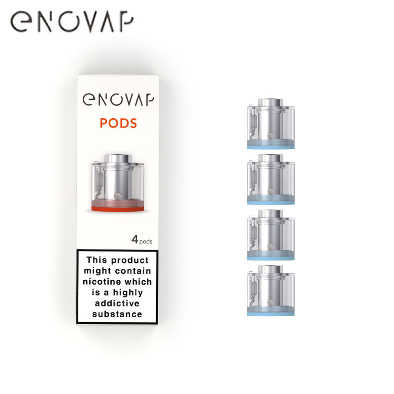 Pods Enovap | 4 pods de 2 ml 0,6 ohm | Pour kit Enovap