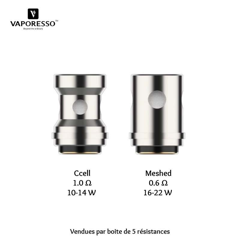 Résistances EUC pour VM Tank Vaporesso