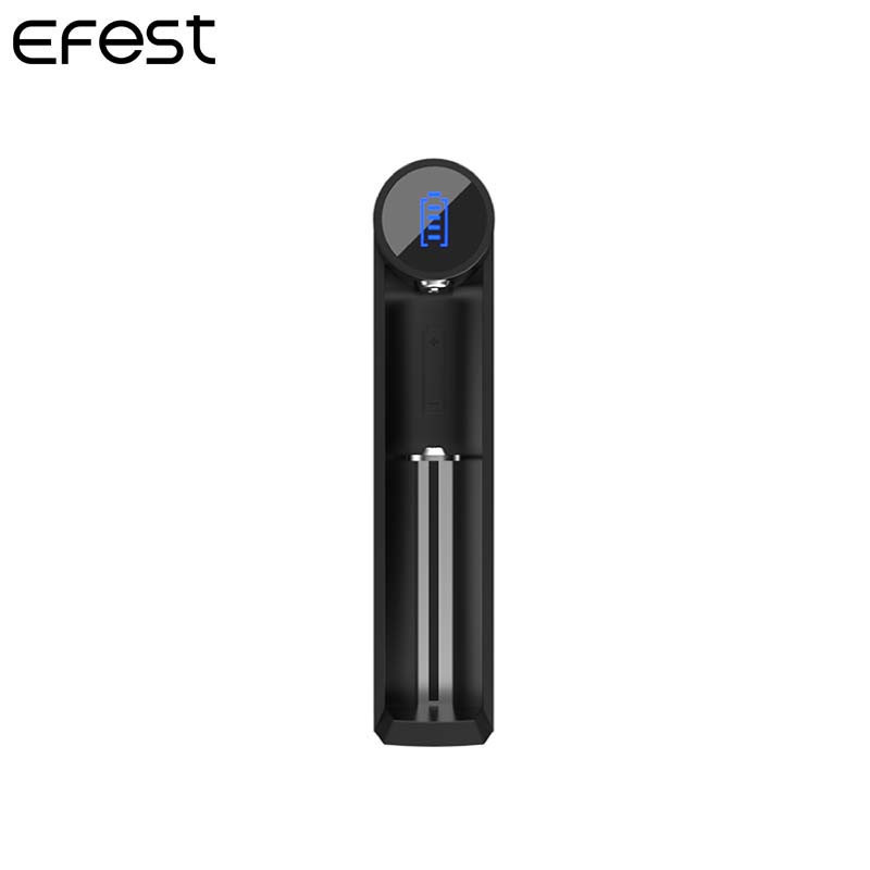 Chargeur Efest Slim K1 | Chargeur d'accu e-cigarette