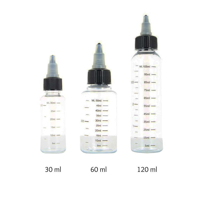 Fiole vide Chubby avec graduation 120ml Xtra Juice Bar - Accessoire DIY  e-liquide