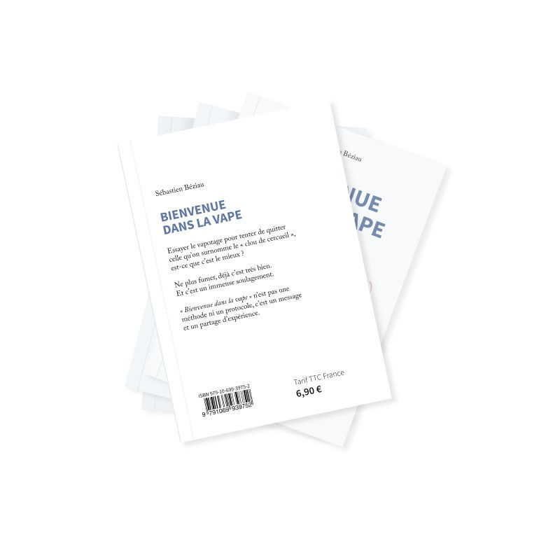 Livre "Bienvenue dans la vape"