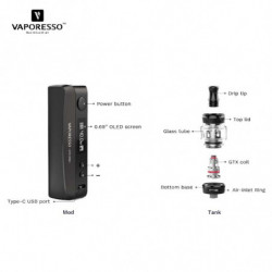 Kit GTX One | 40 W | 30 ml | Vaporesso