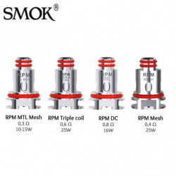 Résistances RPM SmokTech