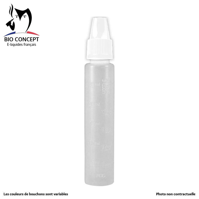 Flacon 30 ml gradué pour préparation DIY E-liquides