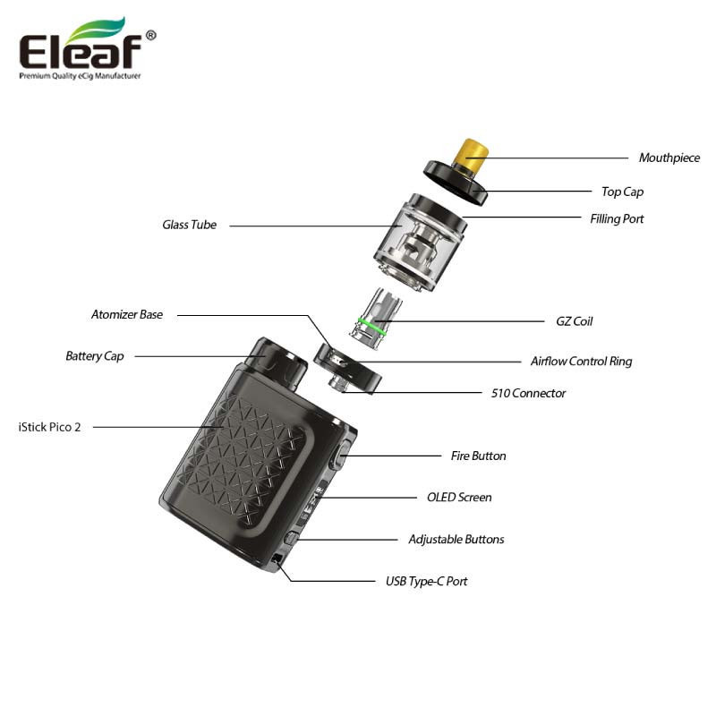 Kit iStick Pico 2 | 75W | 4 ml | Eleaf