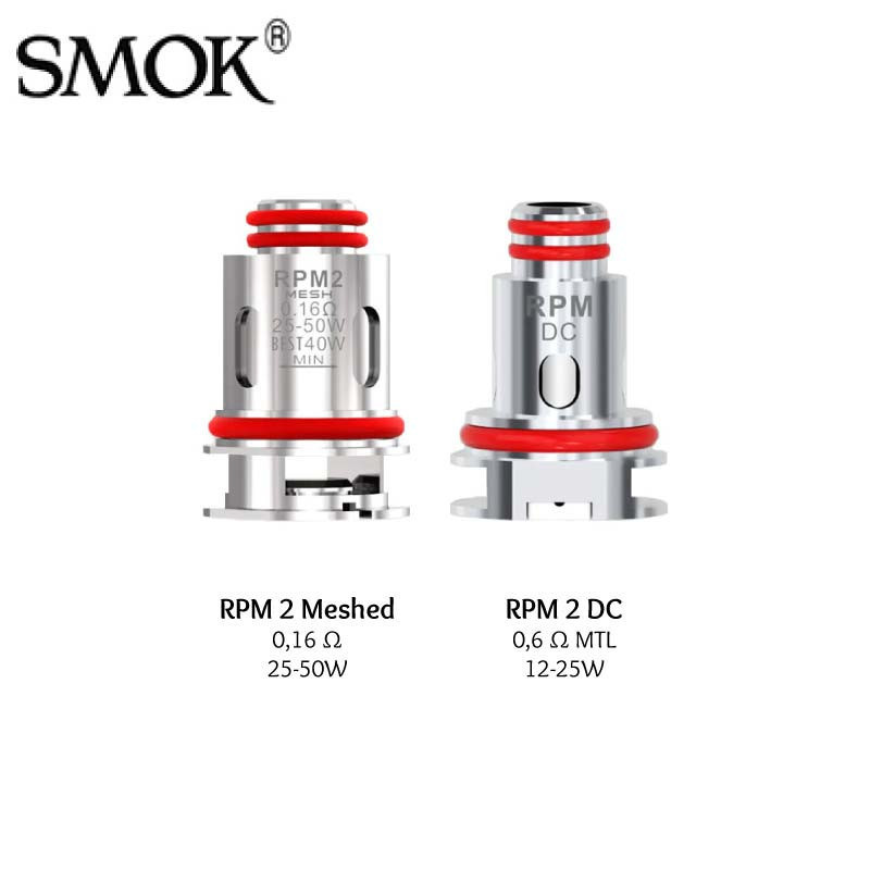 Résistances RPM 2 SmokTech