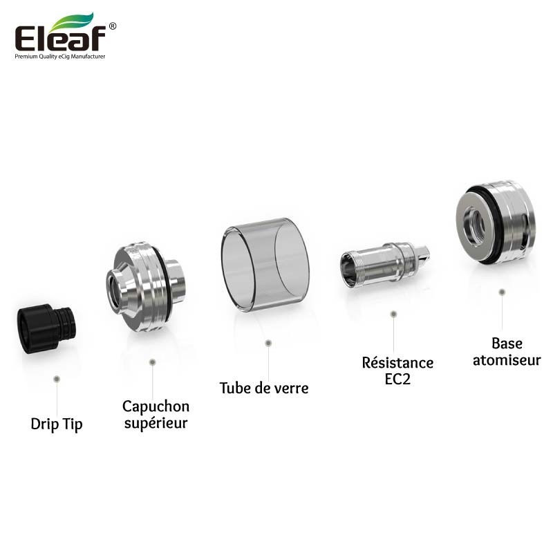Clearomiseur Melo 4 - D22 I 2 ml I Eleaf