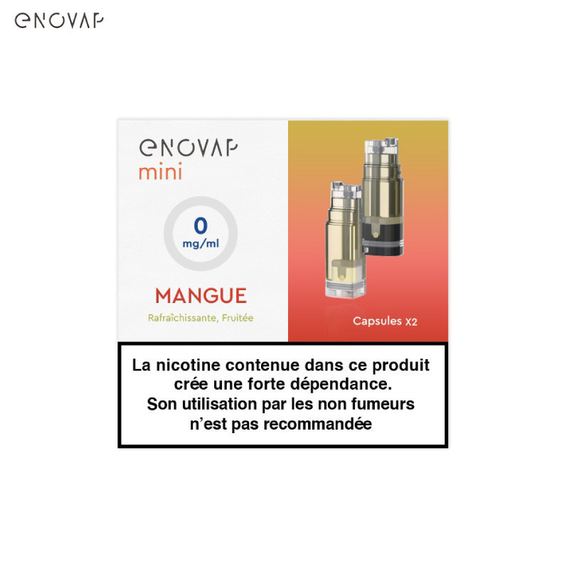 Cartouches Pod Enovap Mini Mangue | Enovap Cartouches Pod Enovap Mini Mangue | Enovap
