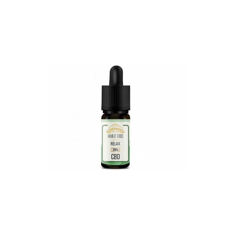 Huile de CBD Relax Greeneo Huile de CBD Relax Greeneo