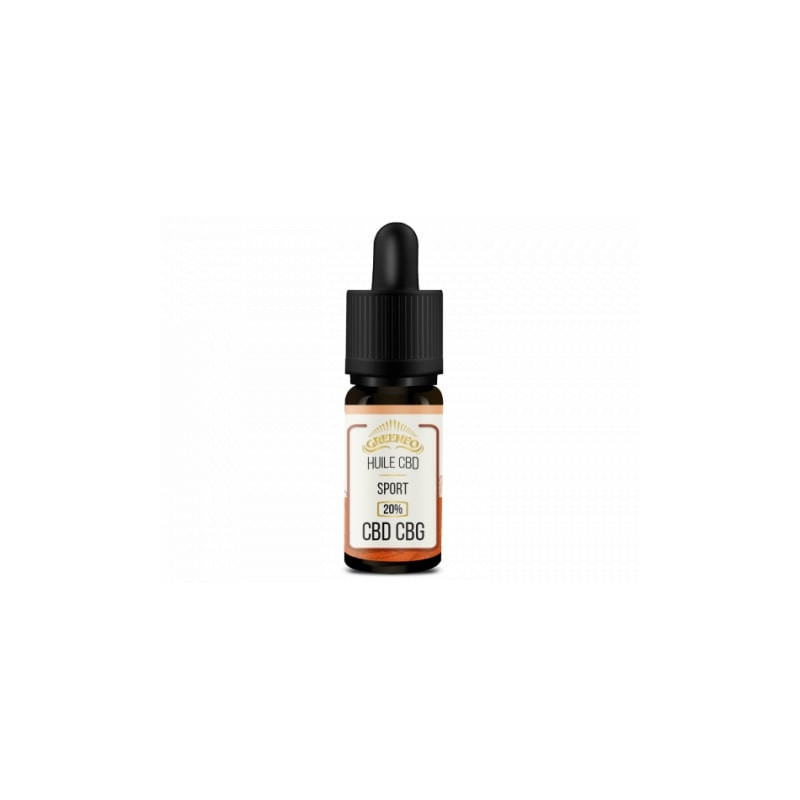 Huile de CBD CBG Sport | Greeneo