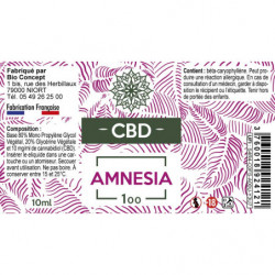 E-liquide au CBD - Amnesia