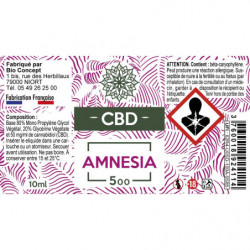 E-liquide au CBD - Amnesia