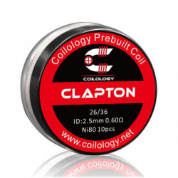 Coils Clapton Ni80 (x10)| Coilology