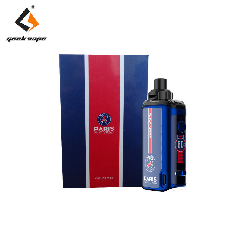 Coffret Kit Pod Obelisk 65 FC Geek Vape x PSG