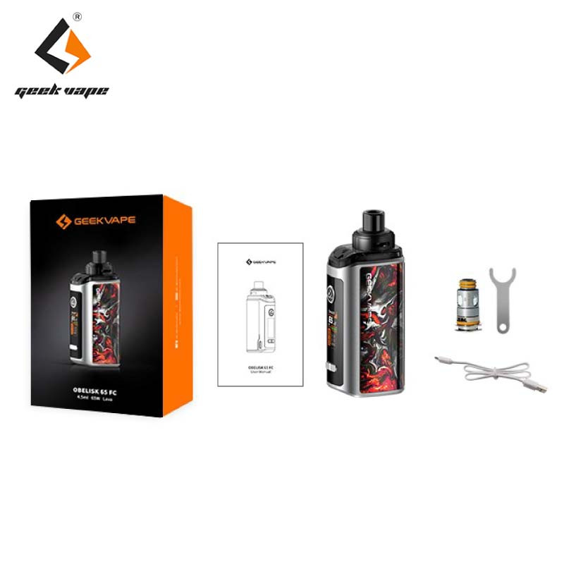 Coffret Kit Pod Obelisk 65 FC Geek Vape