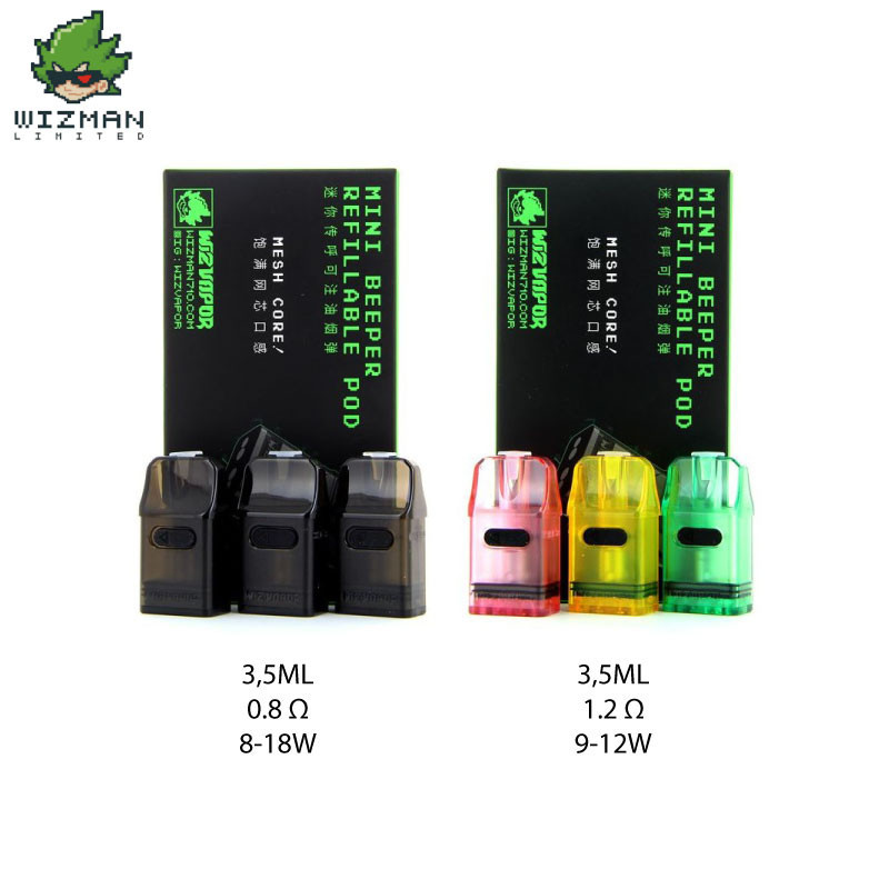 Pod Mini Beeper (boîte de 3) | 3,5 ml | Wizvapor