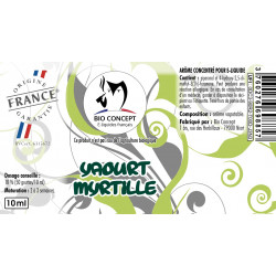 Yaourt Myrtille arôme DIY pour e-liquide