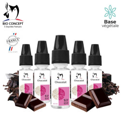 Lot de 5 e-liquides Chocolat