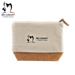Trousse en tissu zippée BioConcept