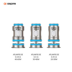 Résistances Atlantis SE Aspire